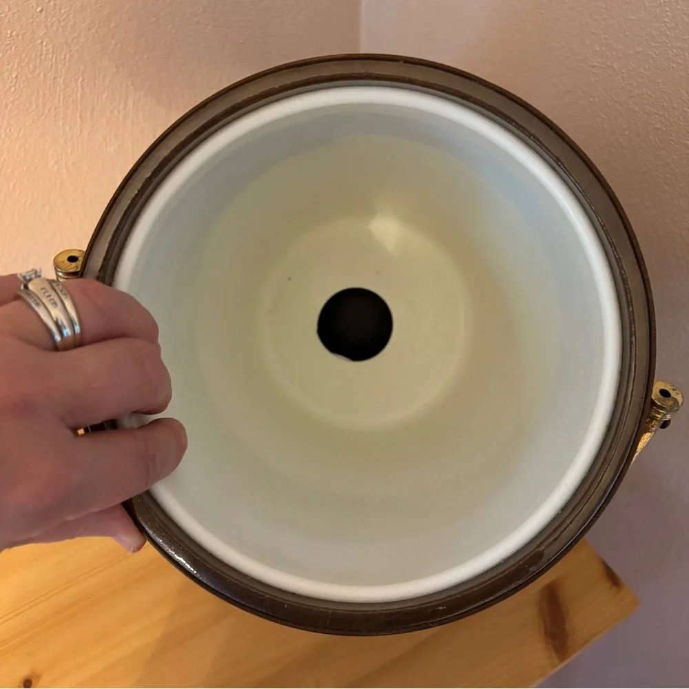 VINTAGE Norman Rockwell Ice Bucket 1970s